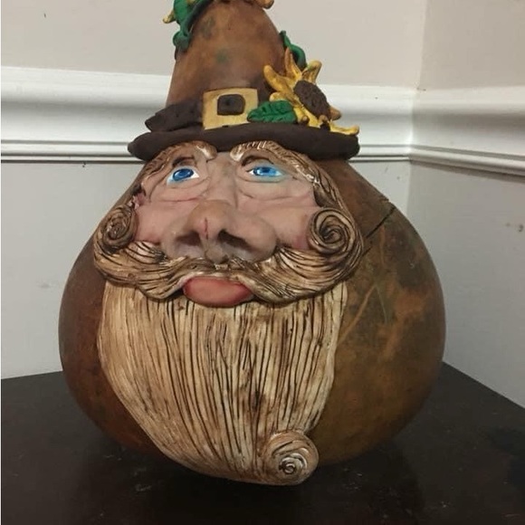 Gourds with Santa face - Picture 10 of 16